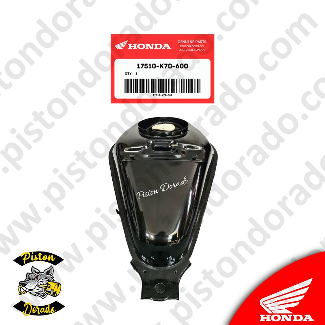 Tanque de combustible CB190R V1 Honda Original 2