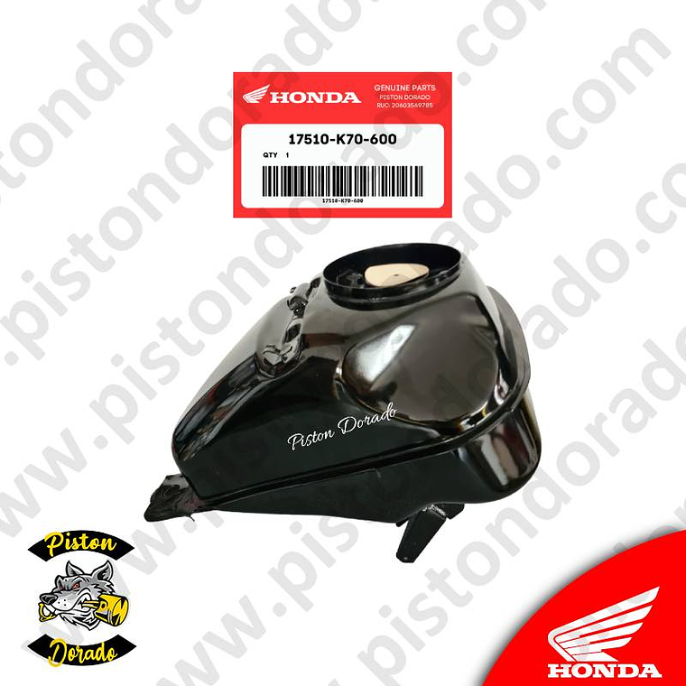 Tanque de combustible CB190R V1 Honda Original 3
