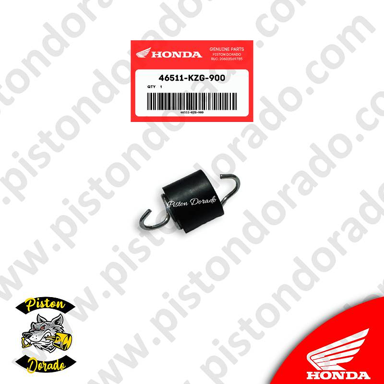 Resorte de pedal de freno posterior CB190R Honda Original 1
