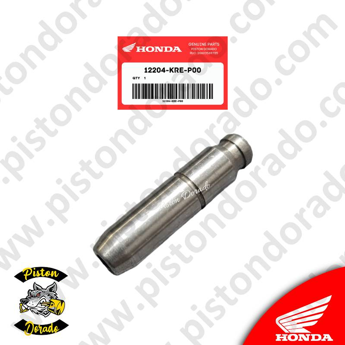 Guía de válvula CB190R y XR190 Honda Original 2