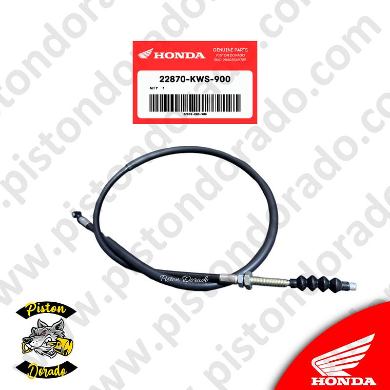 Cable y funda de embrague CB110 Honda Original 1