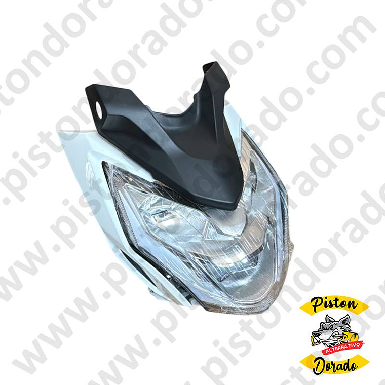 Faro delantero completo alternativo blanco CB190R V2 2