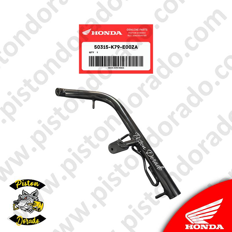 Manigueta posterior derecho de parrilla XR190L Honda Original 2