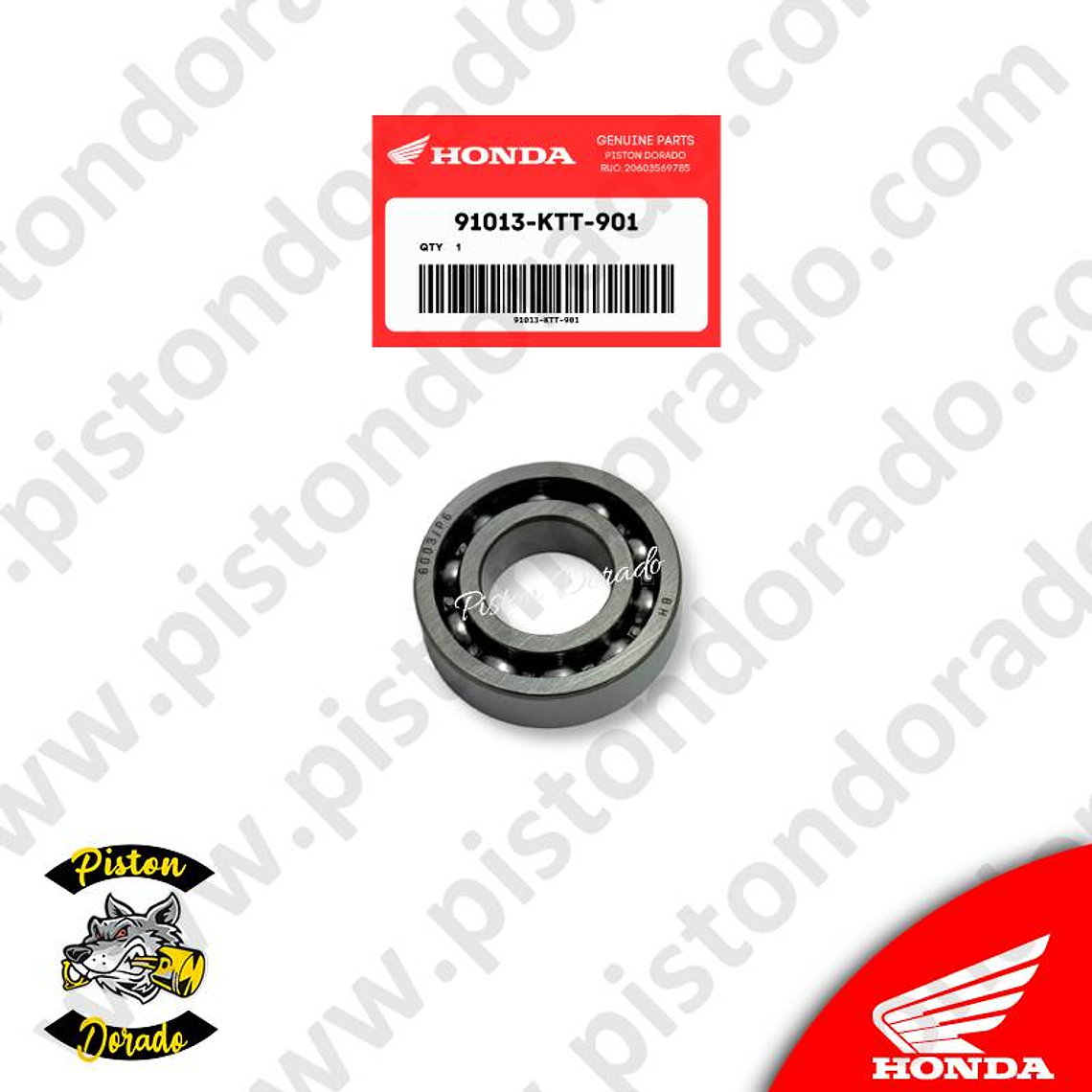 Rodaje 6003 de cremallera CB190R Honda Original 2