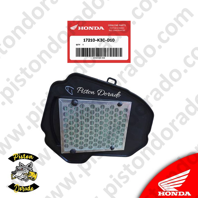 Filtro de aire CB100 Honda Original 2