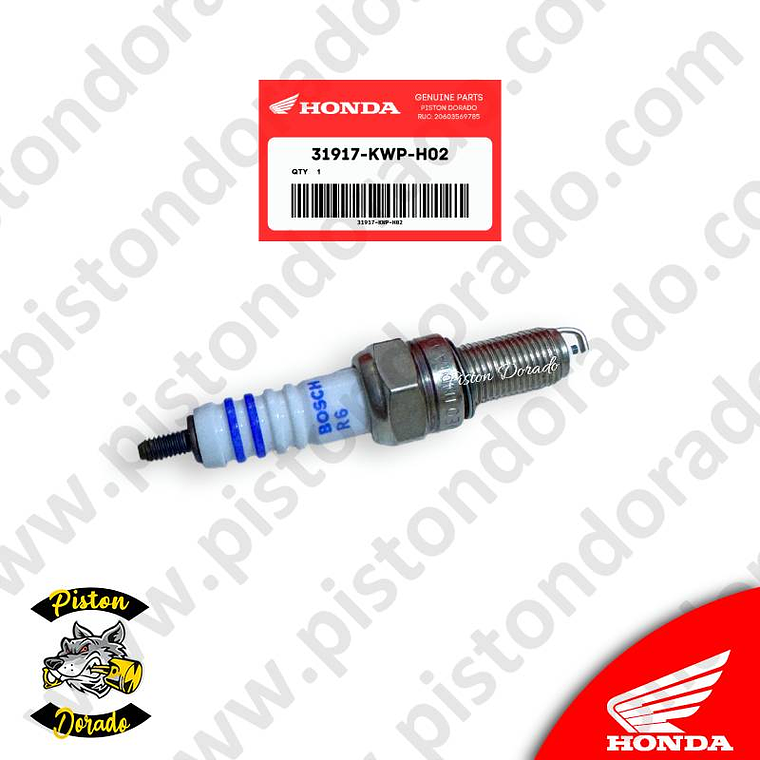 Bujia de encendido UR6DE0 Honda Original 2