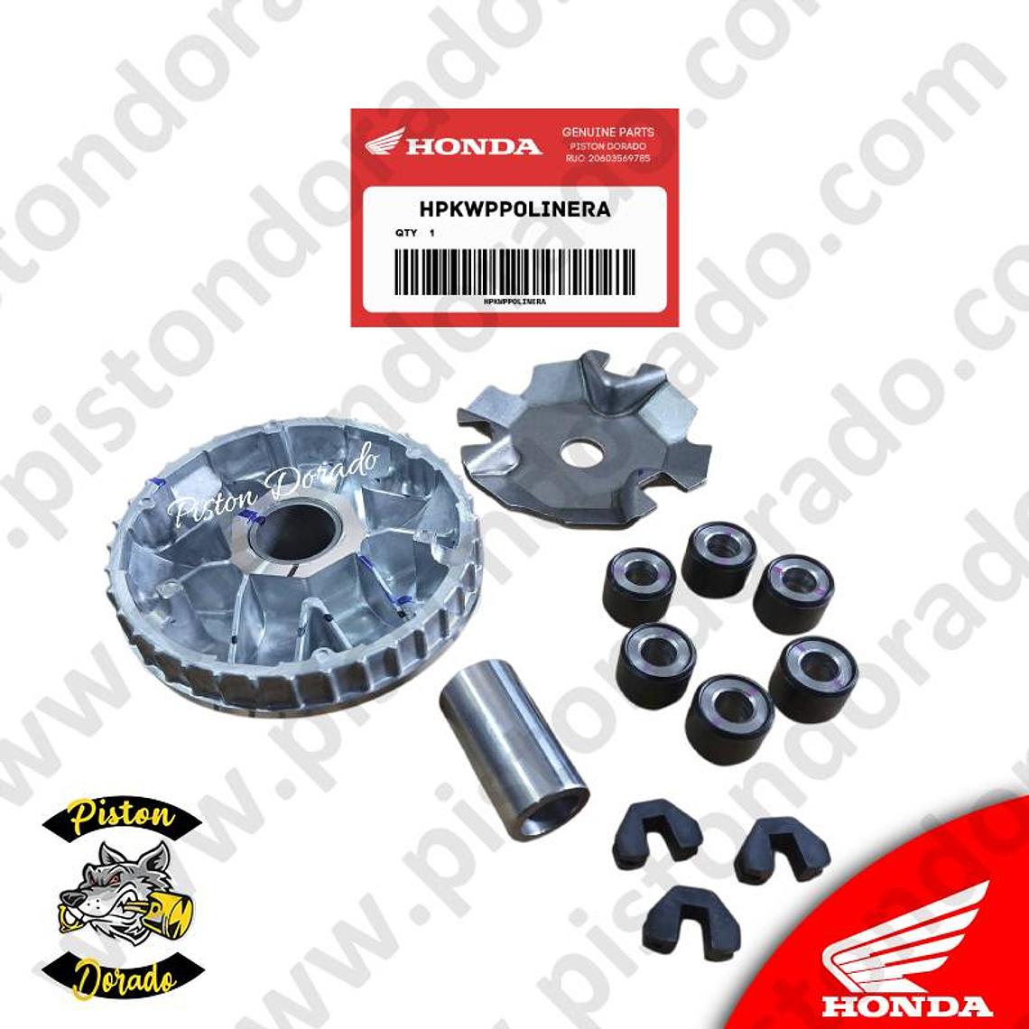 Kit de polinera NAVI y DIO 110 Honda Original 1