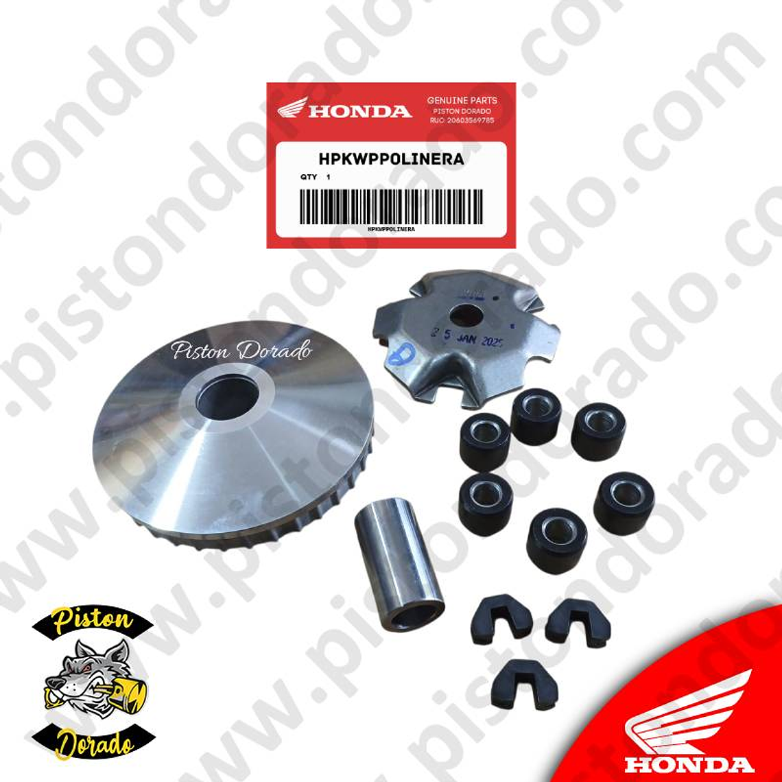 Kit de polinera NAVI y DIO 110 Honda Original 2