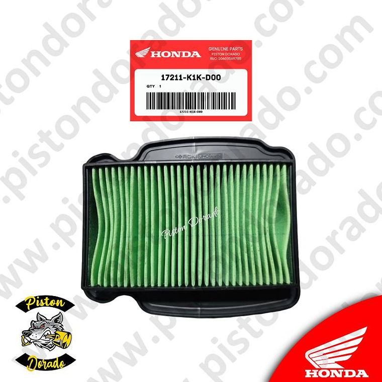 Filtro de aire XBLADE – NX190 y CB190R 2.0 Honda Original 1