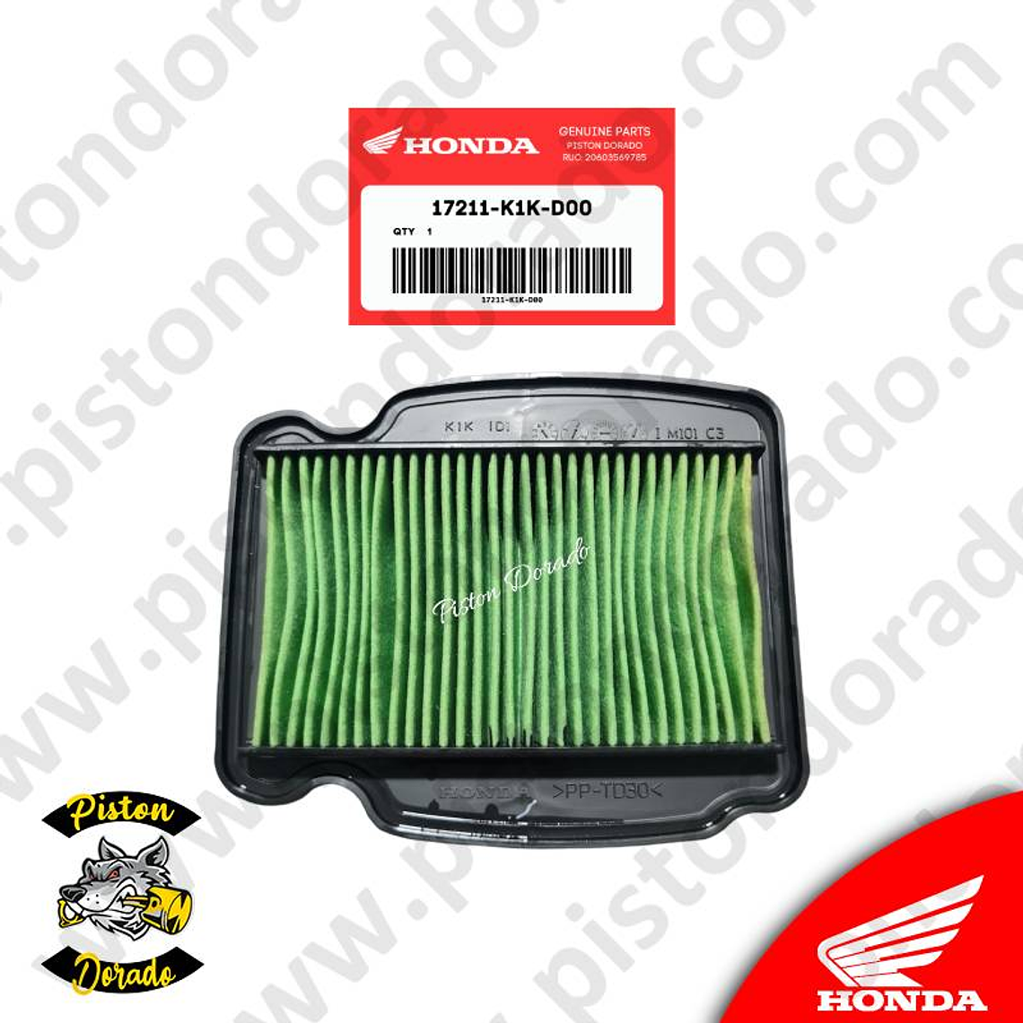 Filtro de aire XBLADE – NX190 y CB190R 2.0 Honda Original 2