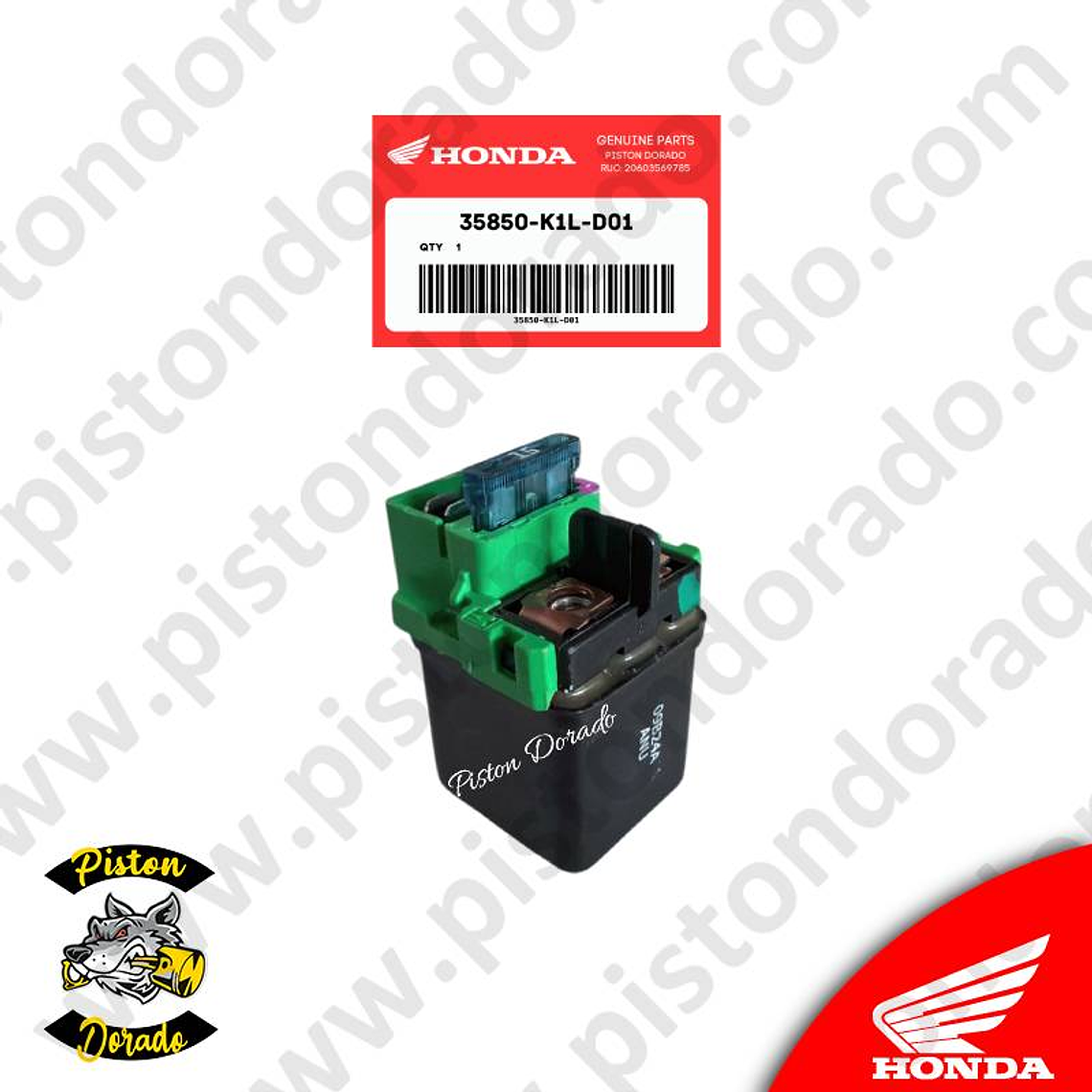 Interruptor arrancador magnetico CB190R 2.0. y NX190 Honda Original 1