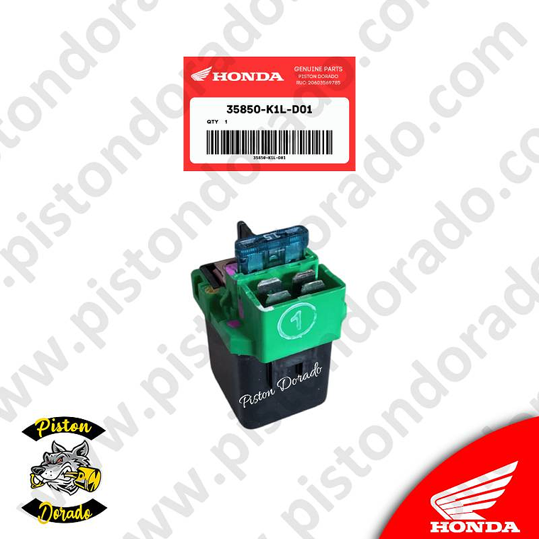 Interruptor arrancador magnetico CB190R 2.0. y NX190 Honda Original 2