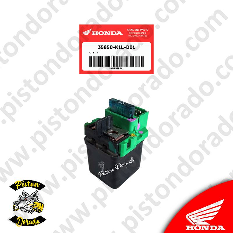 Interruptor arrancador magnetico CB190R 2.0. y NX190 Honda Original 3