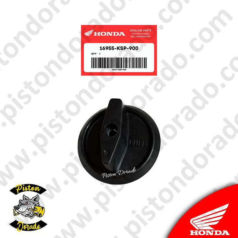 Perilla de grifo de combustible CBF150 UNICORN Honda Original 1
