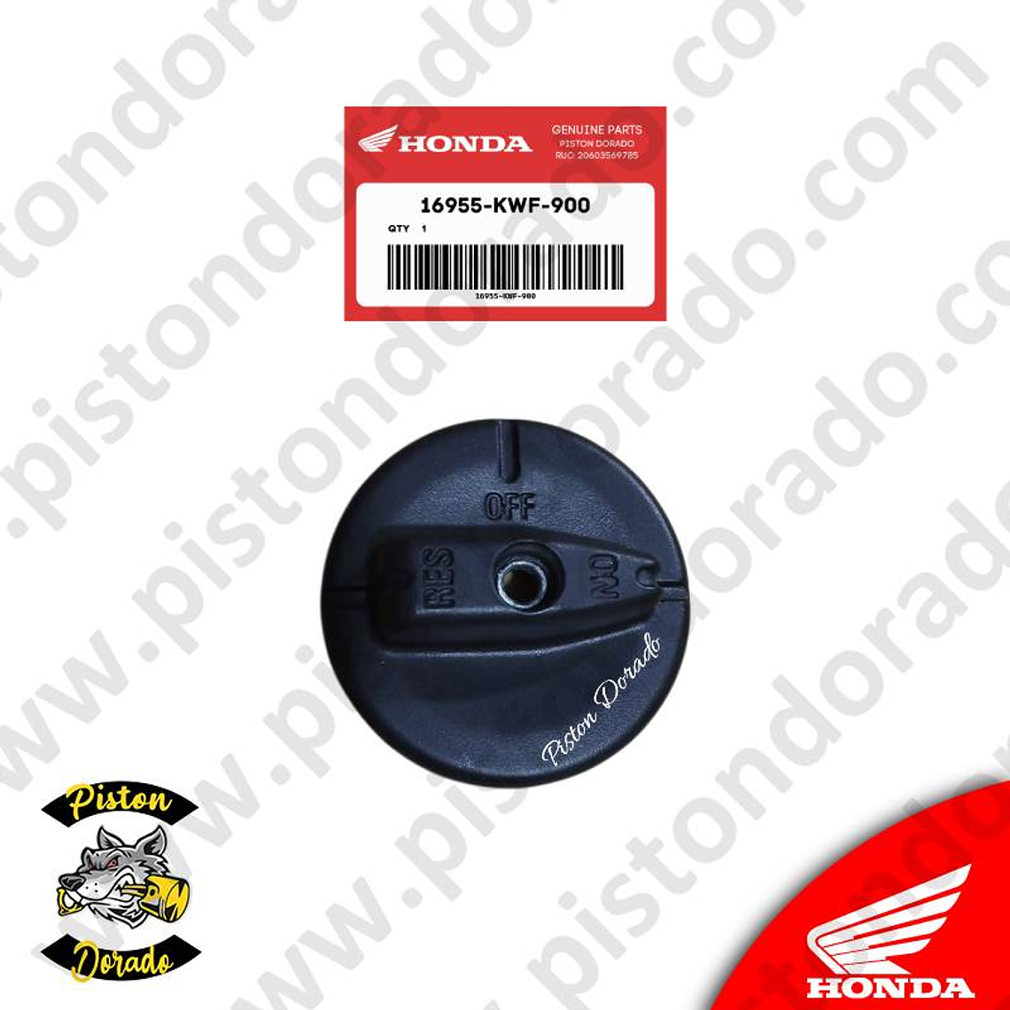 Perilla de grifo de combustible CBF150 INVICTA V2 Honda Original 2