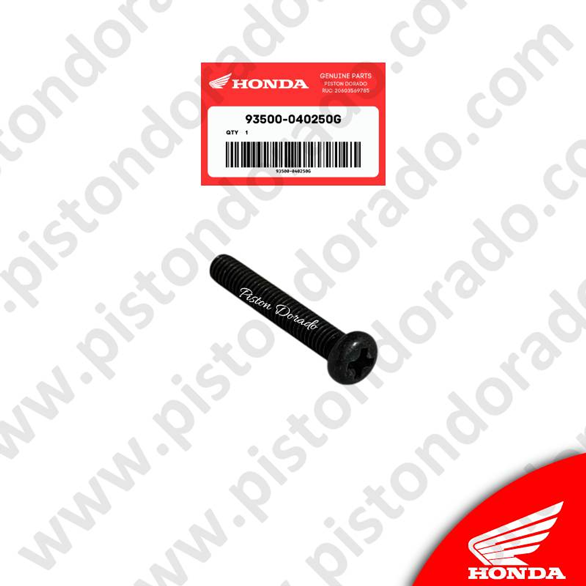 Tornillo de perilla de grifo de combustible CBF150 UNICORN Honda Original 1