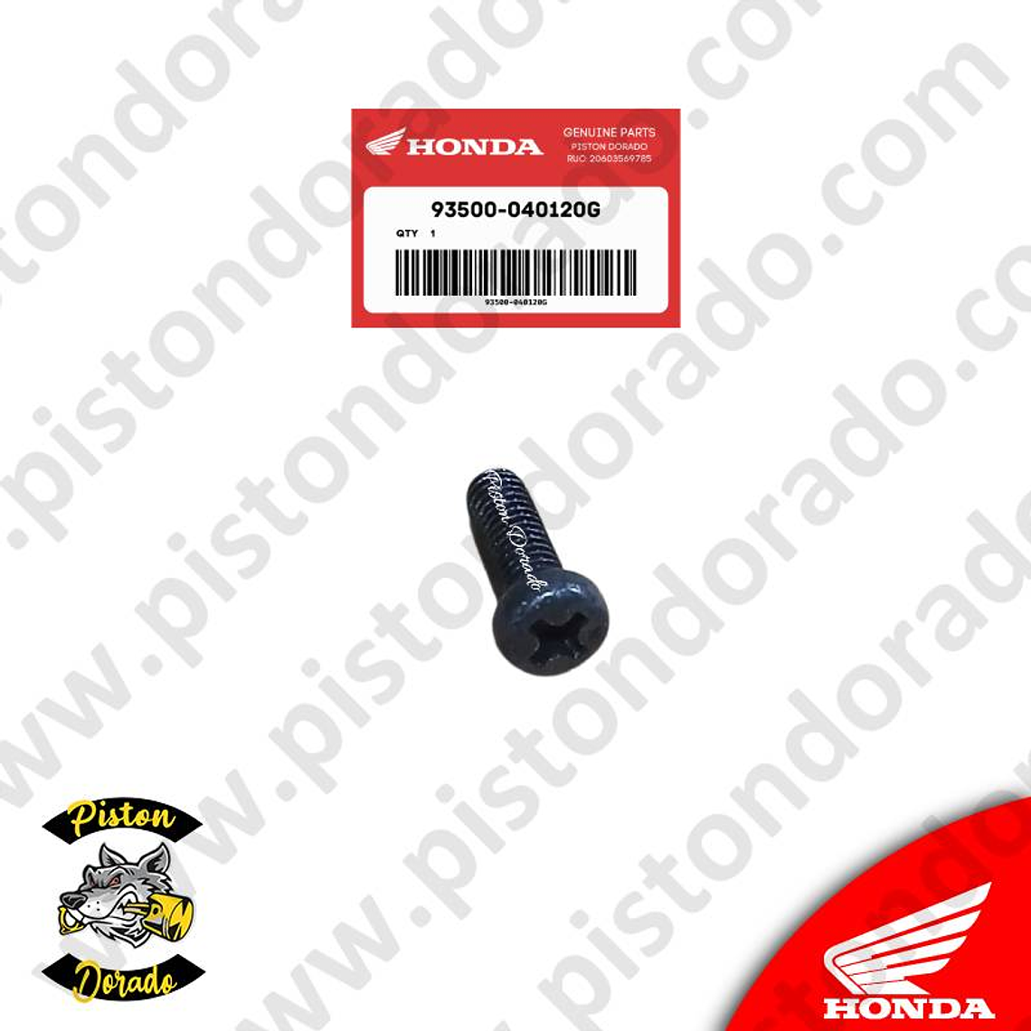 Tornillo de perilla de grifo de combustible CBF150 INVICTA V2 Honda Original 1