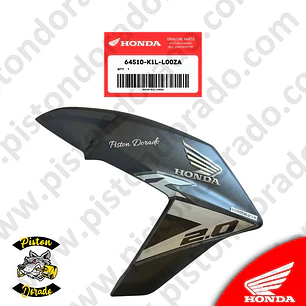 Cubierta decorativa de tanque derecho gris CB190R 2.0 Honda Original