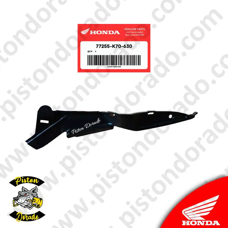 Carenado posterior interno derecho CB190R V2 Honda Original 1