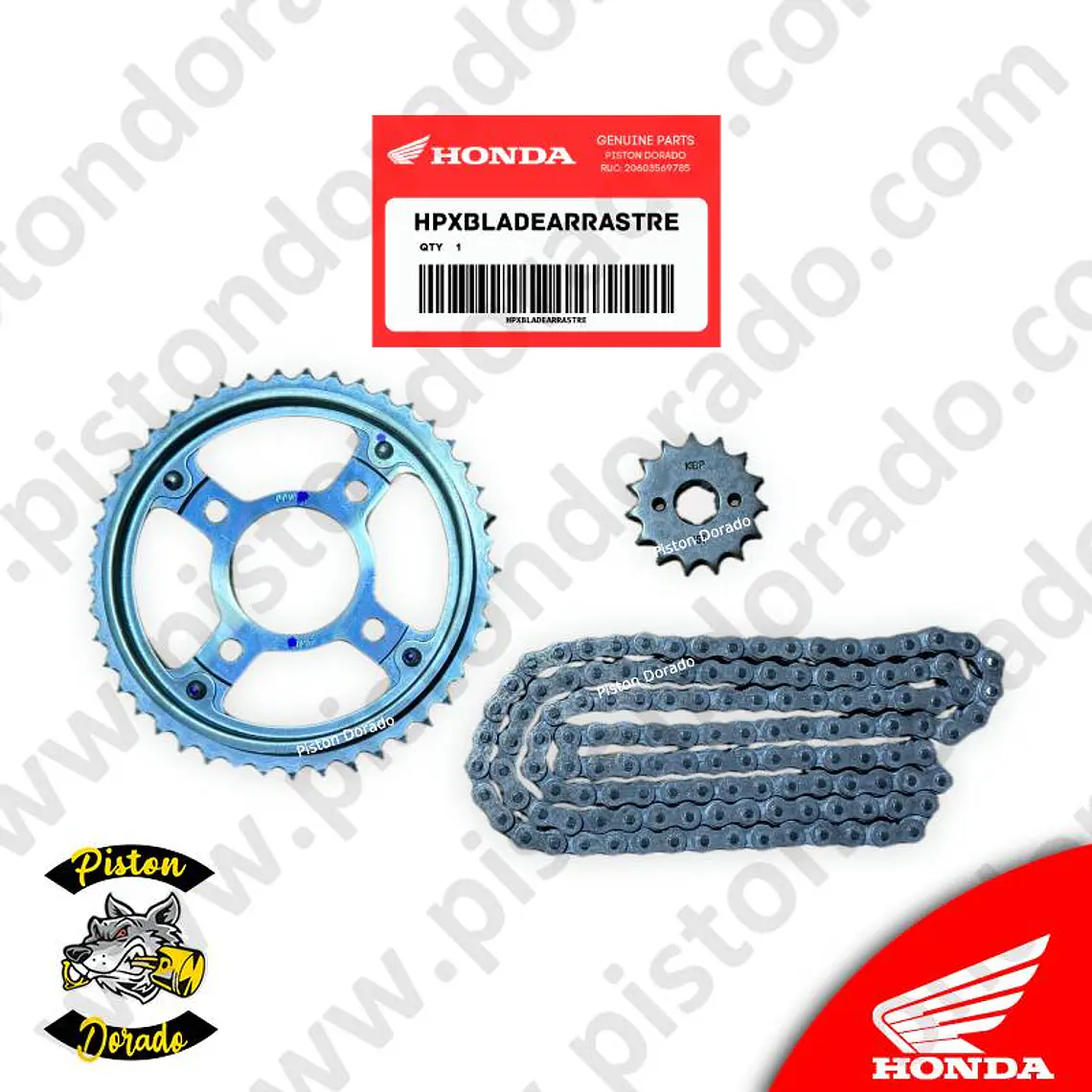 Kit de sistema de arrastre XBLADE Honda Original 1