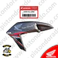 Cubierta decorativa de tanque izquierdo negro CB190R 2.0 Honda Original - Miniatura 1