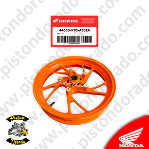 Aro delantero naranja repsol CB190R Honda Original