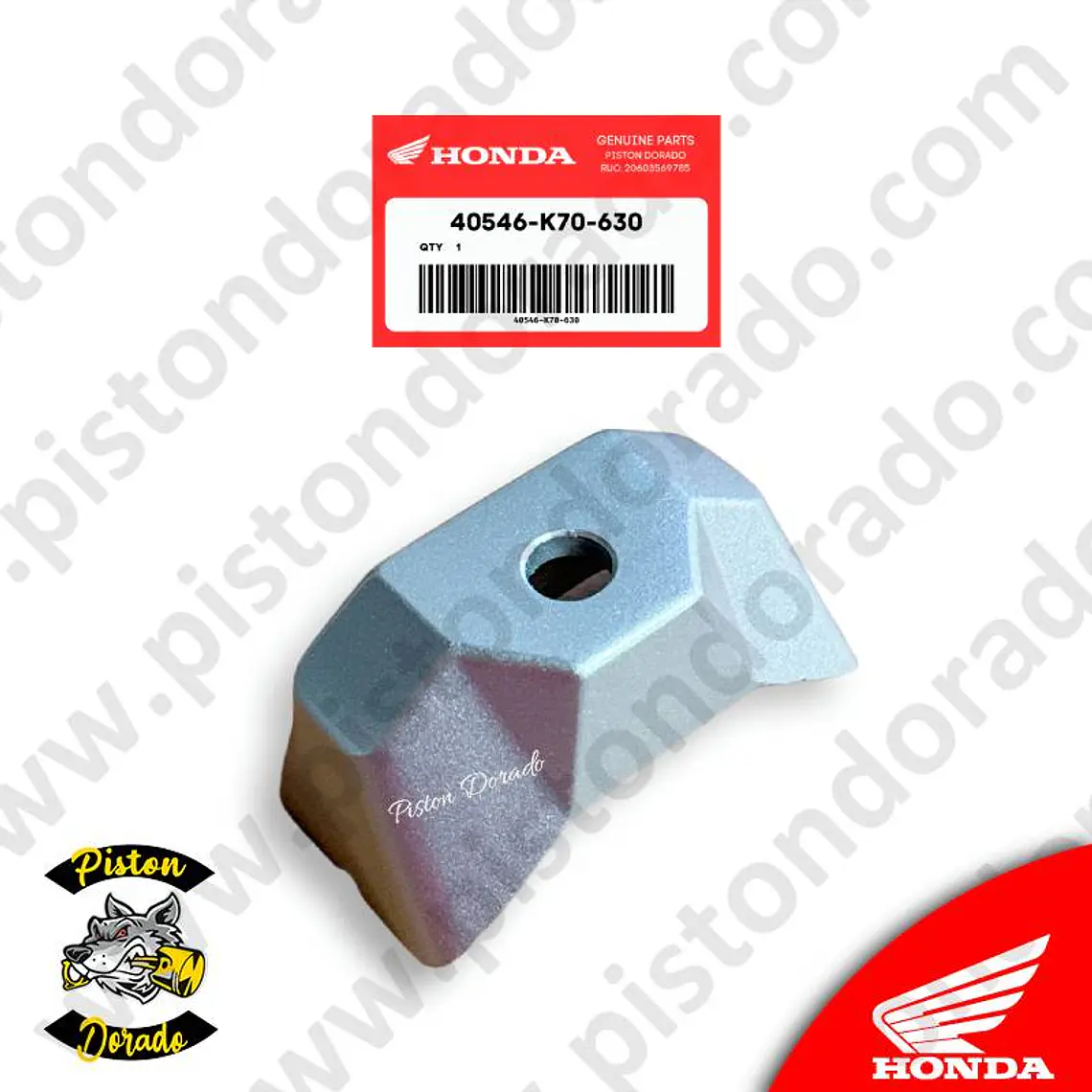 Tapon de terminal de trapecio posterior CB190R V2 Honda Original 2