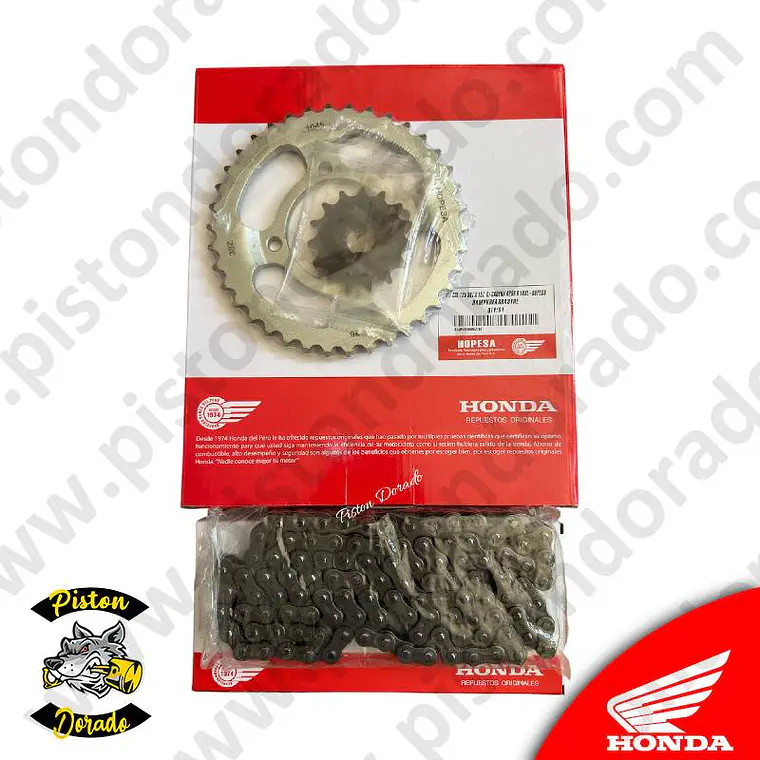Kit de sistema de arrastre HOPESA CGL125 Honda Original 2