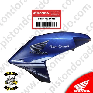 Cubierta decorativa de tanque izquierdo azul CB190R 2.0 Honda Original