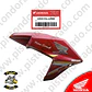 Cubierta decorativa de tanque derecho rojo CB190R 2.0 Honda Original - Miniatura 1