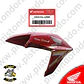 Cubierta decorativa de tanque derecho rojo CB190R 2.0 Honda Original - Miniatura 2