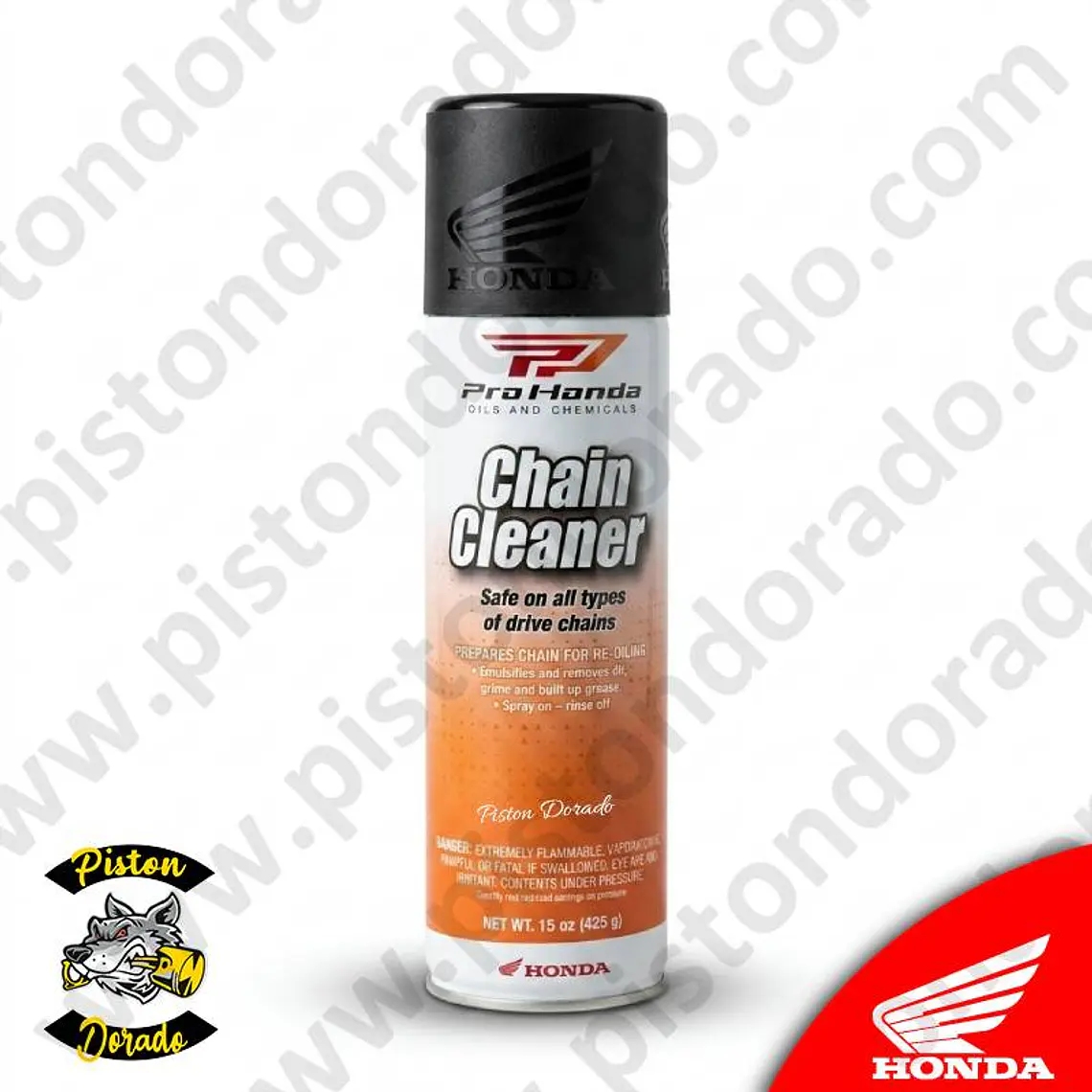 Spray Limpiador de cadena 15 Oz Pro Honda Original 1