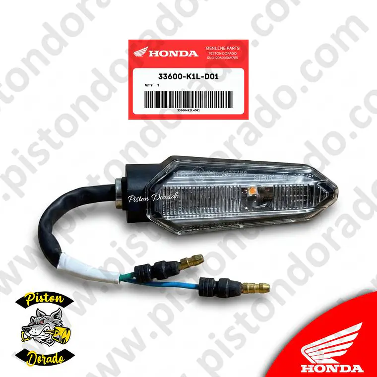 Intermitente direccional posterior derecho CB190R 2.0 Honda Original 2