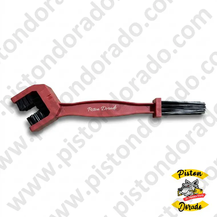 Cepillo limpiador de cadena de arrastre Rojo 1