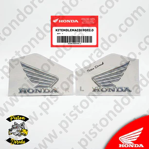 Kit de emblema de tanque CB190R 2.0 Honda Original