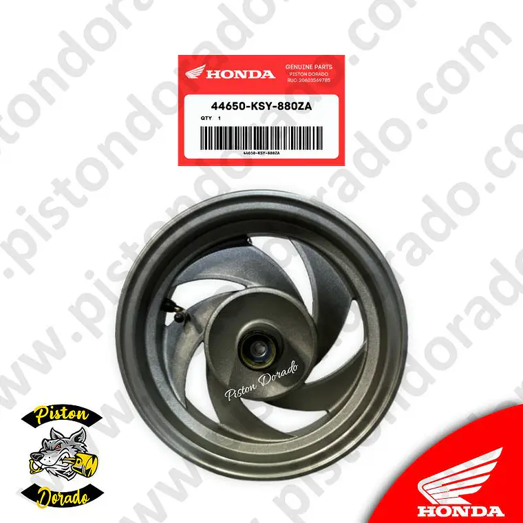 Aro de rueda delantera ELITE 125 Honda Original 1
