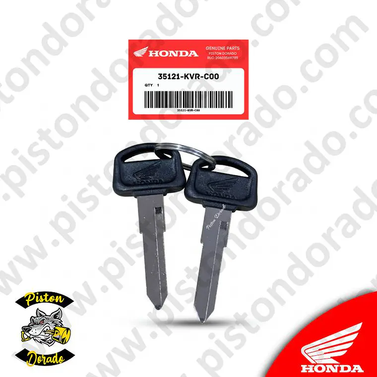 Llave ciega WAVE STYLE - WAVE110 Y WAVE110S Honda Original 1