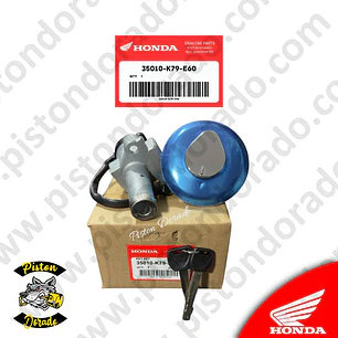 Kit de chapa de encendido y bloqueo XR190LP Honda Original