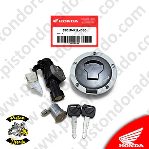 Kit de chapa de encendido y bloqueo CB190R 2.0 2026 Honda Original