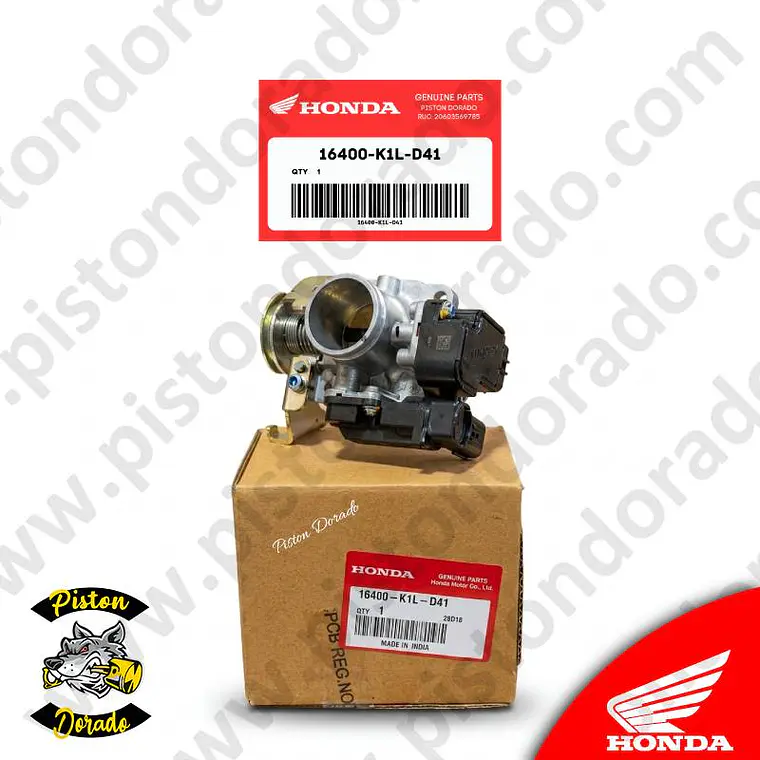 Cuerpo de aceleracion completo CB190R 2.0 Honda Original 1