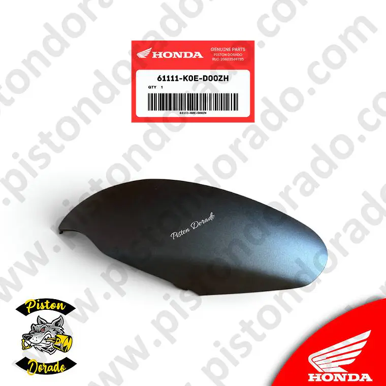 Tapabarro delantero A gris XBLADE Honda Original 1