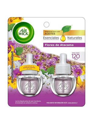 Recarga Desodorante Electrico Flores De Atacama Airwick 2 Un