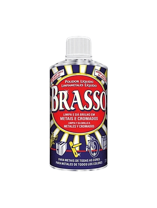 Pulidor de Metales Brasso 200 ml – Cobre, Latón y Acero