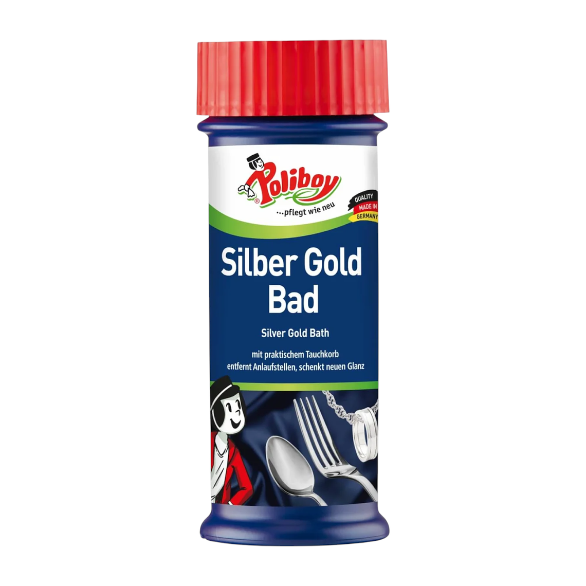 Limpiador para Joyas y Cubiertos POLIBOY 375ml 1