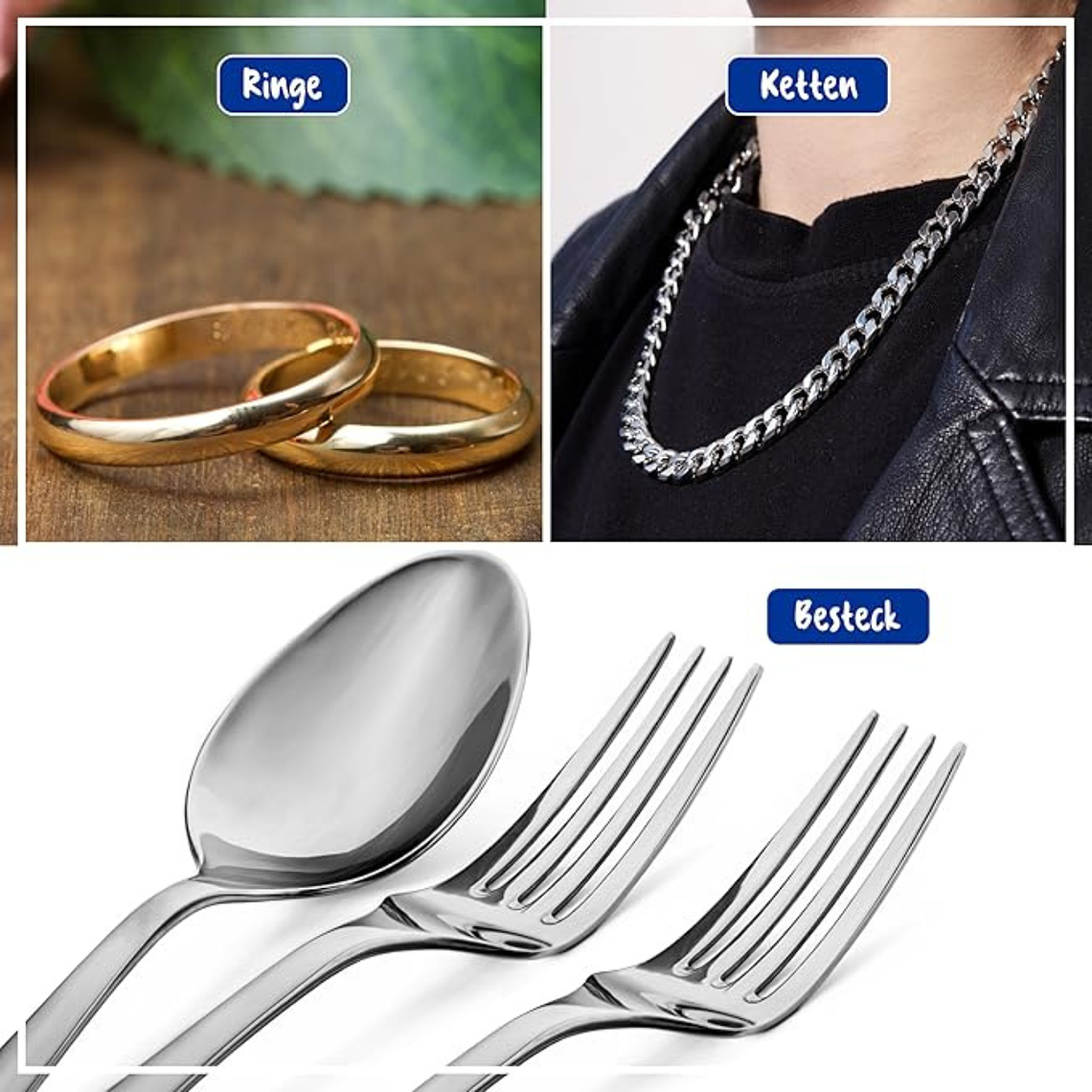 Limpiador para Joyas y Cubiertos POLIBOY 375ml 3