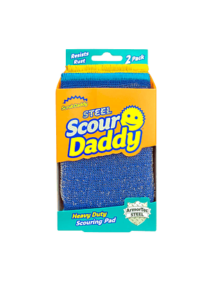 Esponja Acero Inoxidable Scour Daddy 2 Unid