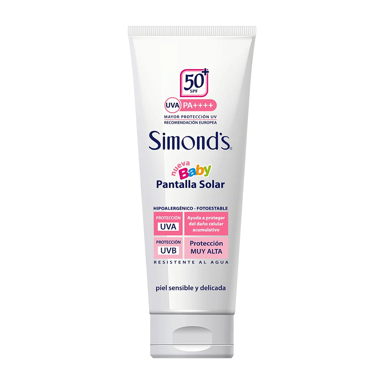 Bloqueador Protector Solar F50 Simonds Baby 200ml 1
