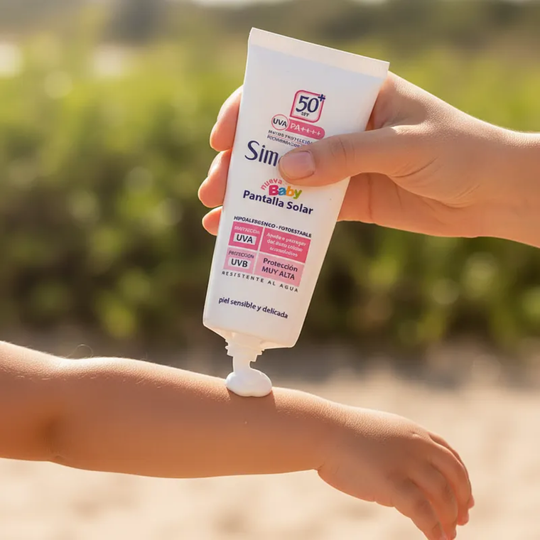 Bloqueador Protector Solar F50 Simonds Baby 200ml 3