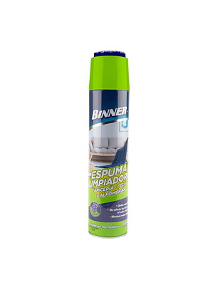 Limpiador Tapiceria, Telas, Alfombras Binner 600ml