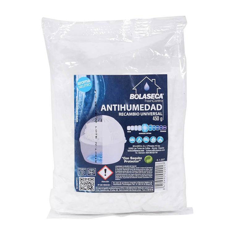 Sistema Antihumedad Bolaseca Recarga 450gr 1